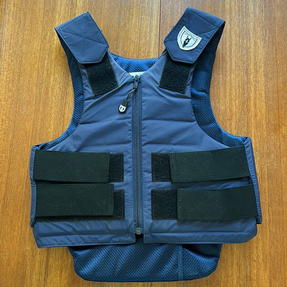 Horse riding safety vest by Tipperary Equestrian. Ridelite